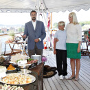 The Crown Prince and The Crown Princess hosted a reception on June 25 at the Royal Yacht &#147;Norge&#148;, during Young Leaders Summit II in Oslo. Hand out picture from The Royal Court. For editorial use only - not for sale. Picture size: 1280 4080 x 2720 px, 1,06 Mb (Photo: Tone Georgsen, The Royal Court).